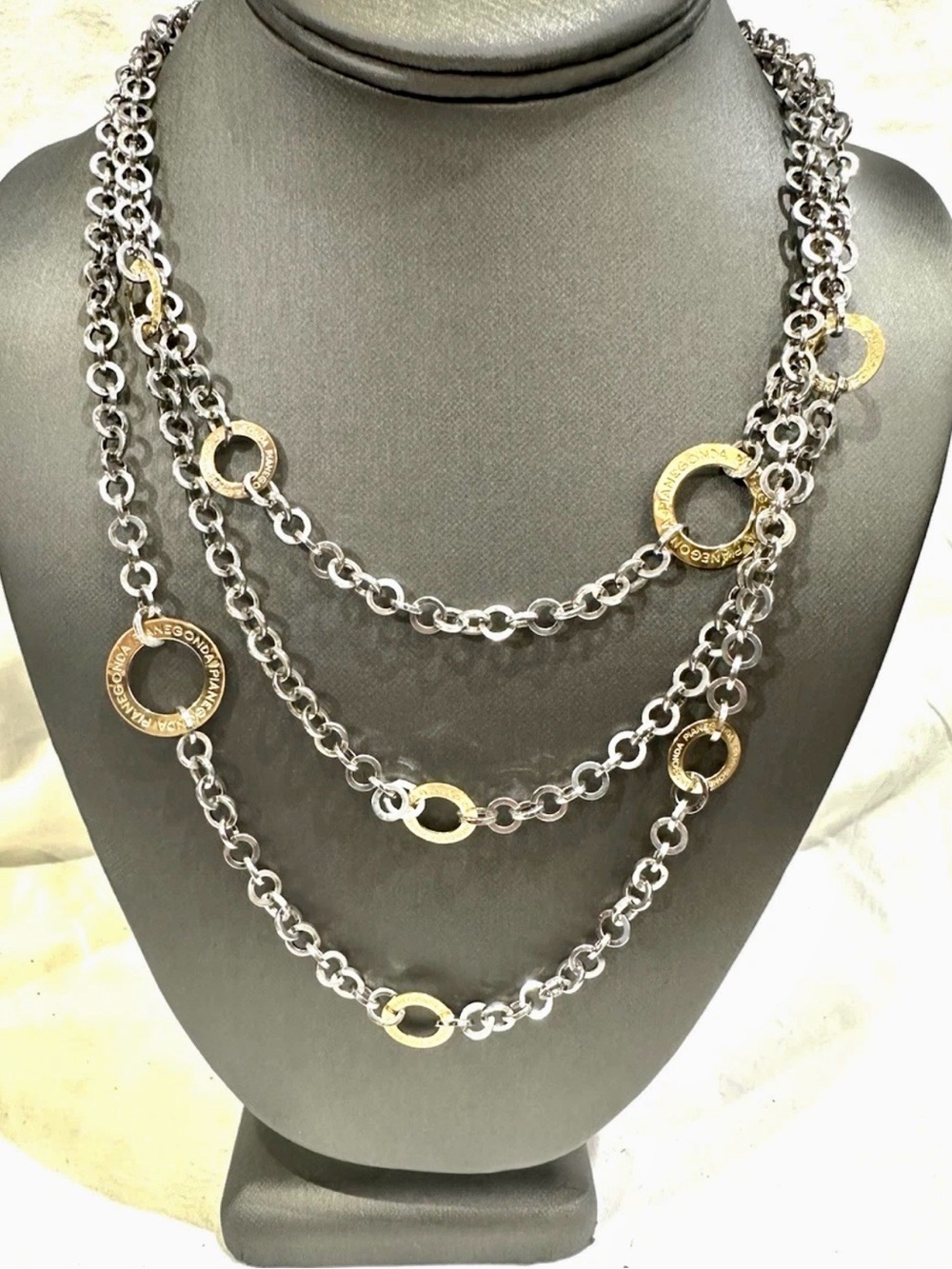 Pianegonda Annulus Multi Strand Necklace